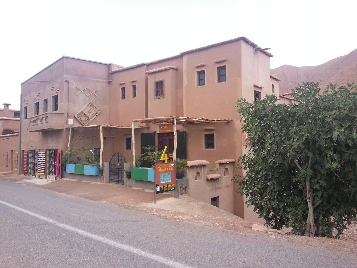 Bed and Breakfast Les 4 Saisons Du Dades Ait Idair Экстерьер фото